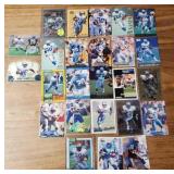(25) Lions Barry Sanders Football Cards