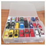 (3) Clear Cases of Hot Wheels - 140+