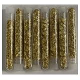 (8) Bottles of Gold Leaf Flake #1