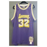 Purple  LA Lakers 1979-80 Magic Johnson Jersey
