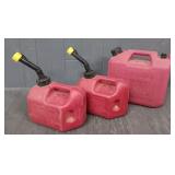(3) Gas Cans