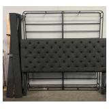 King Size Bed Backboard w/ Frame & Base