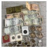 Collection of U.S. & Foreign Tokens & Currency