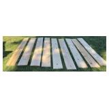 (9) 8ï¿½ x 11" Wood Boards