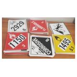 Assortment Truck Placards