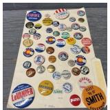 (51) Vintage Political Buttons " State Office"