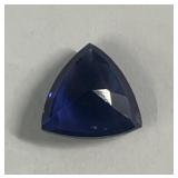 Blue Tanzanite Faceted Gemstone