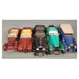 (5) Vintage Metal Diecast Cars