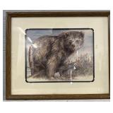 Grizzly Bear Print- Doug Lindstrand