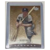 Rare Mickey Mantle Card Serial #D / 1999