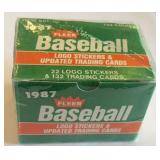 Sealed 1987 Fleer Baseball Card Box