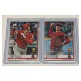 (2) Mint Shohei Ohtani Rookie Cup Cards