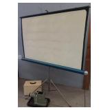 Kodak Signet Slide Projector W/ Screen