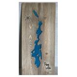 Priest Lake Idaho Wood Sign