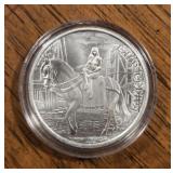 1oz Silver Round: Lady Godiva