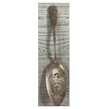 Silver Plate Commemorative Dessert Server