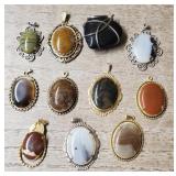 (11) Stone Pendants