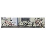 (3) Bikes - FOR PARTS ONLY