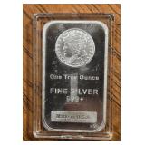 1oz Silver Bar: Morgan