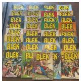 (33) Vintage BLEK Comic Books