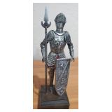Medieval Metal Knight Figure