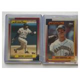 Ken Griffey JR & Deion Sanders Topps RC Cards