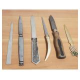 (6) Vintage Letter Openers