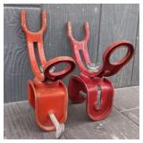 (2) Adjustable Fishing Rod Holders w/ Clamps