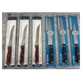 (6) Tramontina Utility & Carving Knives