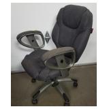 Lane Black & Grey Office Chair