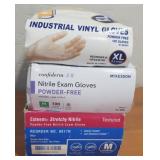 (3) Boxes of Nitrile Gloves