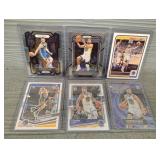 (6) Stephen Curry Basketball Cards