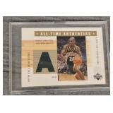 Gary Payton Used Jersey Card