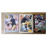 (3) 1991 Brett Favre Rookie Cards