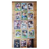 (15) Vintage Seahawks Steve Largent Cards
