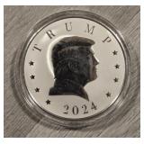 5-Ounce Silver Round: 2024 Trump