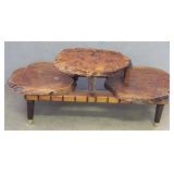 Burl Wood Coffee Table
