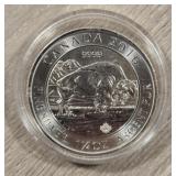 1ï¿½-Ounce Silver Round: 2016 Buffalo