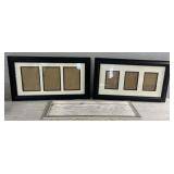 (3) Wall Decorative Pictures Frames & Hanging