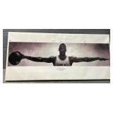 Vintage Michael Jordan Nike Wings Canvas Poster