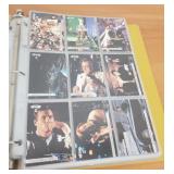 Binder Full of Jim Carry Cards