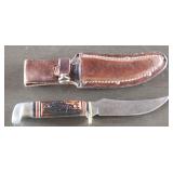 Vintage Western U.S.A. H40 Knife w/ Sheath
