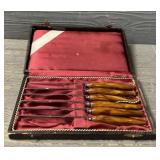 (6) Piece Solindgen Germany Steak Knife Set