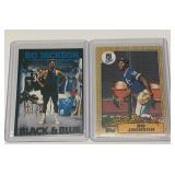 Bo Jackson Rookie Card & Rare Black & Blue Card