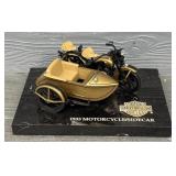 Harley Davidson 1933 Motorcycle Sidecar on Marble