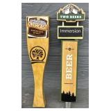 Oakshire Espresso Stout & Two Beers Beer Taps