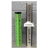 Bellevue Brewing & Brown Downdraft Beer Taps