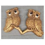 Pair of Mid-Century Modern Owls