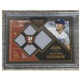 RARE Game-Used Jersey Clayton Kershaw Card #17/75
