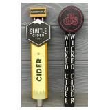 Dï¿½s Wicked Cider & Seattle Cider Co. Beer Taps